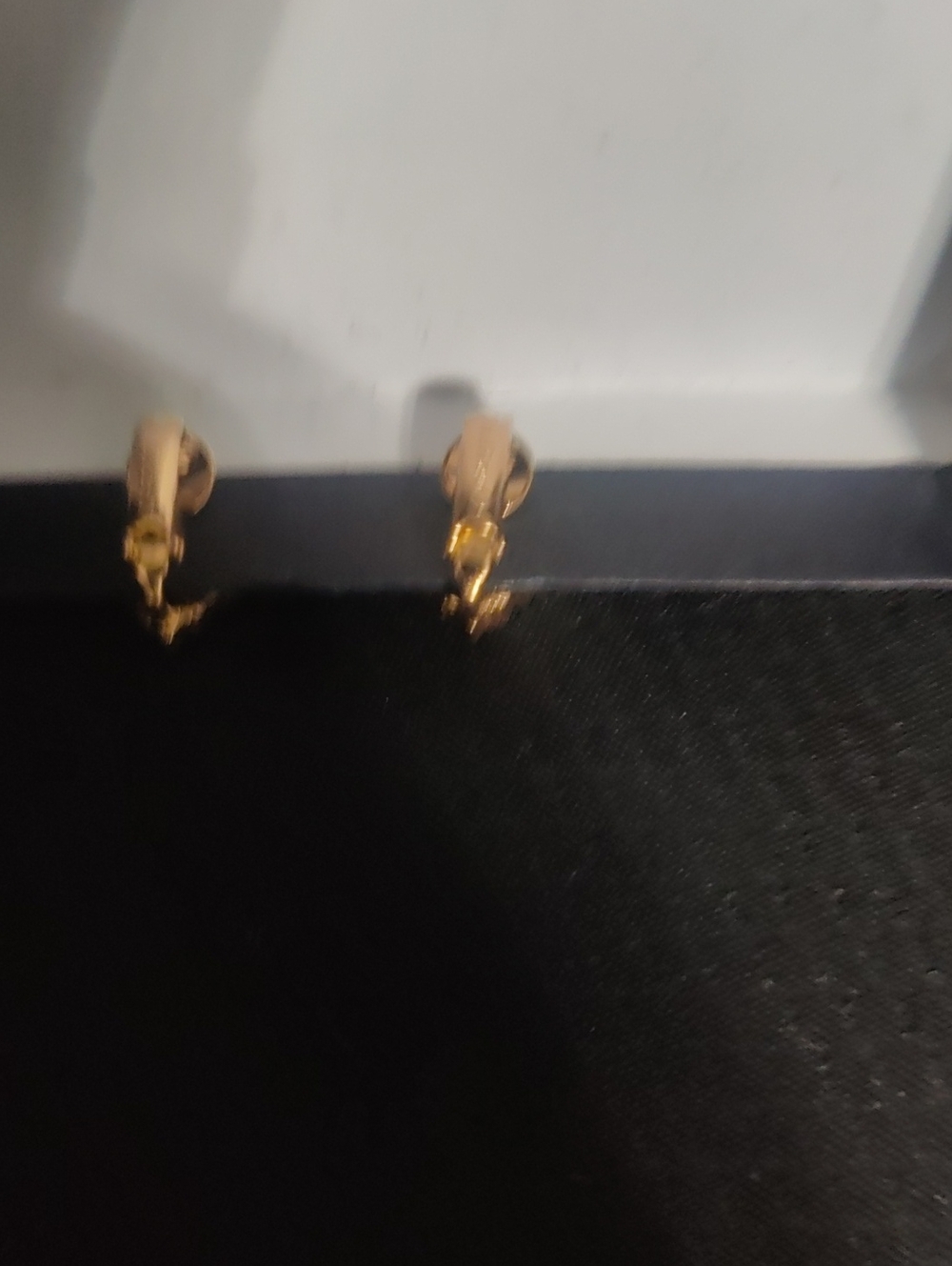 Christian Dior Gold Heart Crystal Clip-On Earrings w/ COA – Vintage HTF Rare - Picture 6 of 12